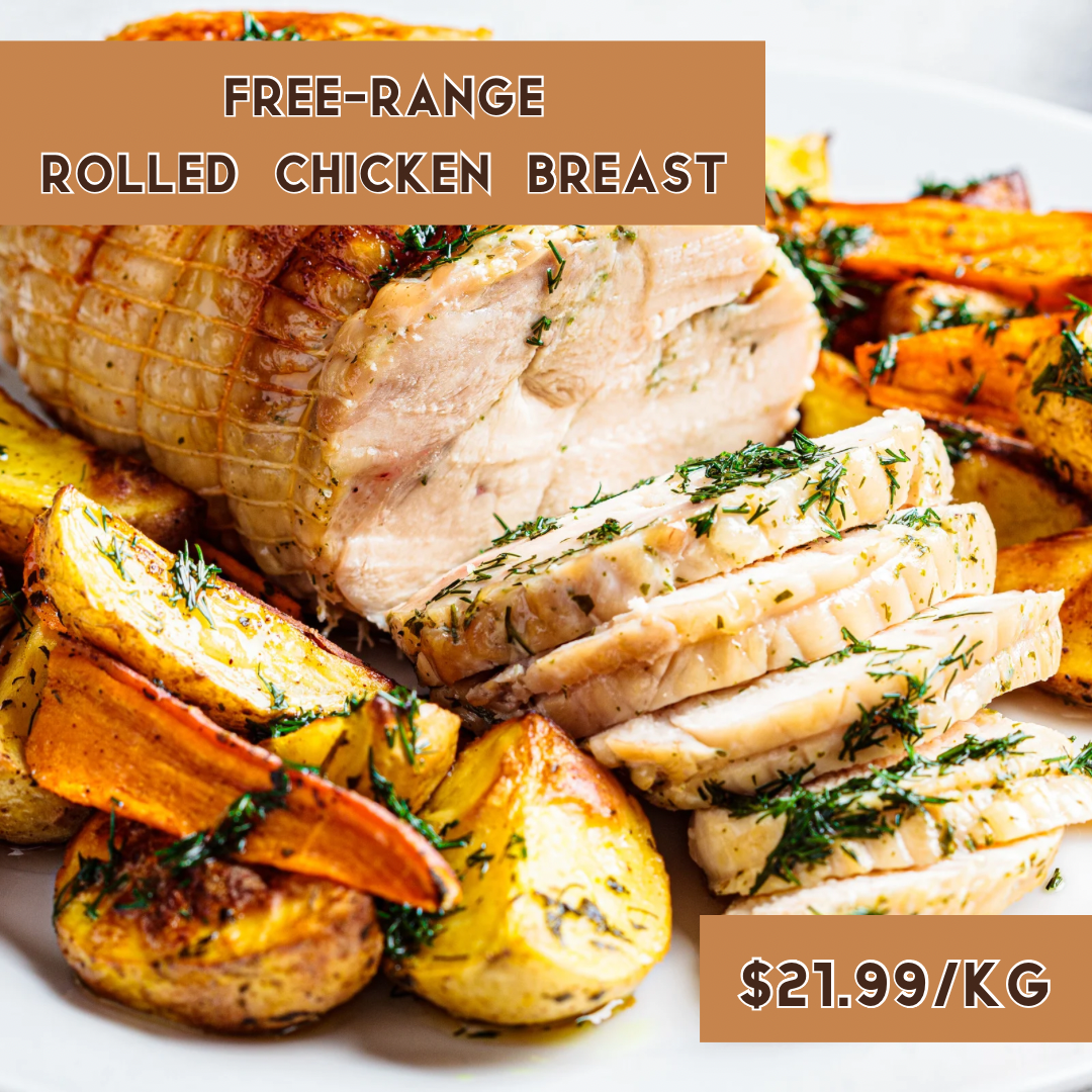 Free-Range Boneless Rolled Chicken